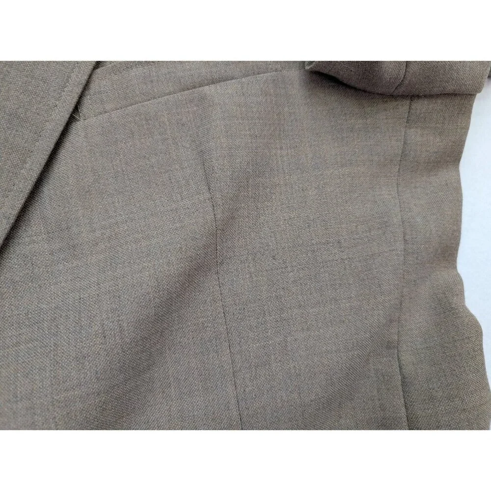 Wall Street Collection Vintage Men's Blazer Jacket Sport Coat Size 42R Beige